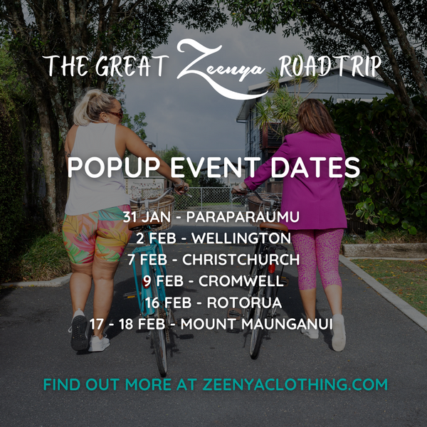The Great Zeenya Roadtrip - Pop ups and Events for Summer 2024