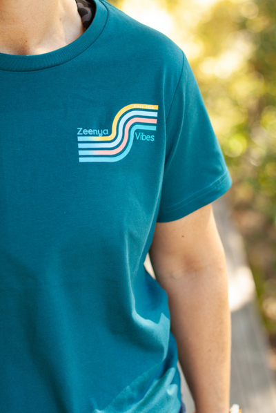 Zeenya Vibes Tee - Teal