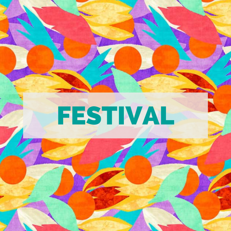 Festival + Santorini - Splashback Singlet