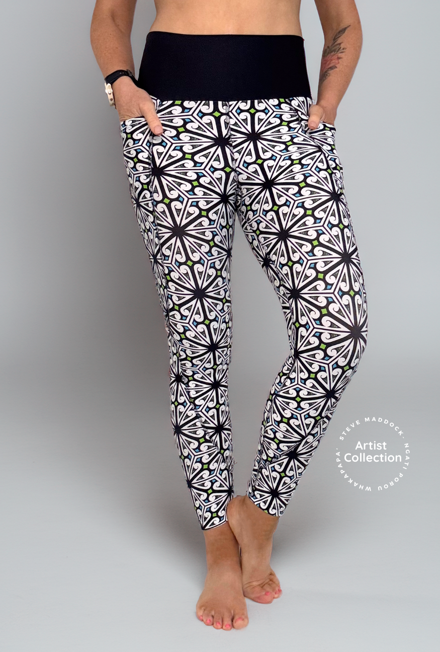 'Whakapapa' - Running Legging Pre-order